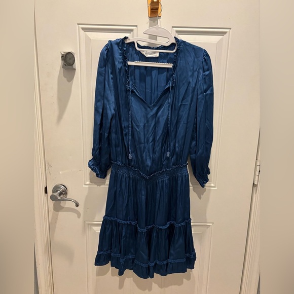 Walker & Wade Ibiza Dress / Lapis Silk - Picture 2 of 6